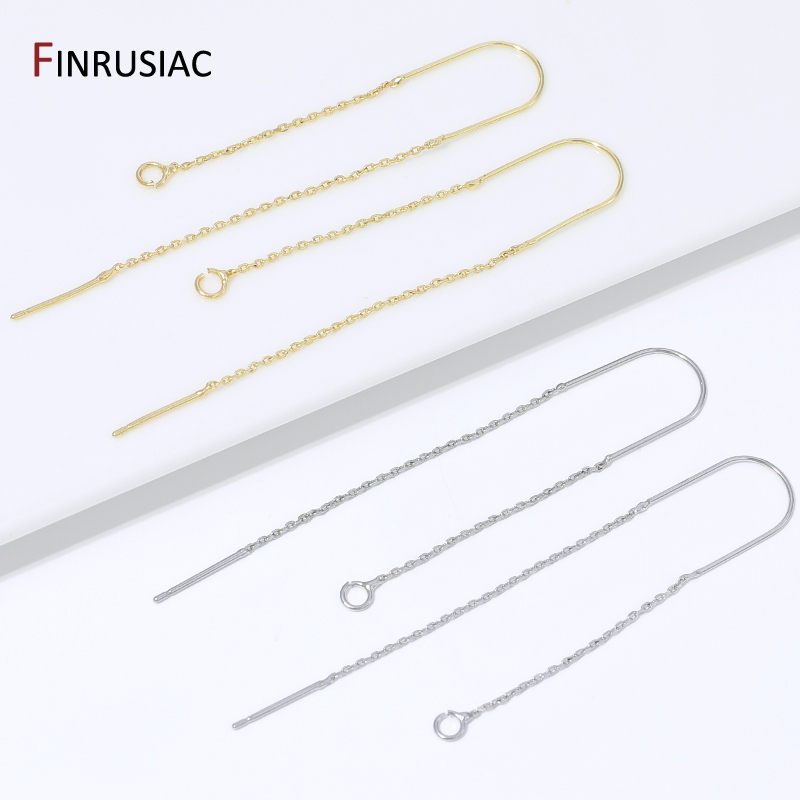 18K Gold Plated Brass Long Tas - Jewelry Making Yarn ulasan dan harga