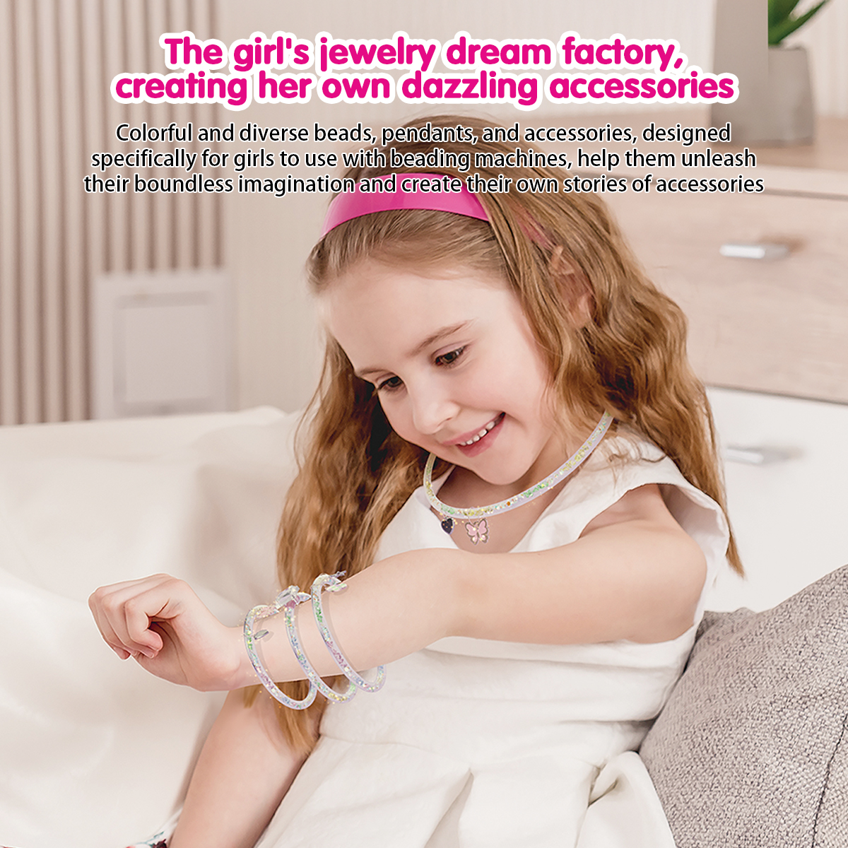 DIY Jewelry Making Kit for Gir - Jewelry Making Kit For Kids ulasan dan harga