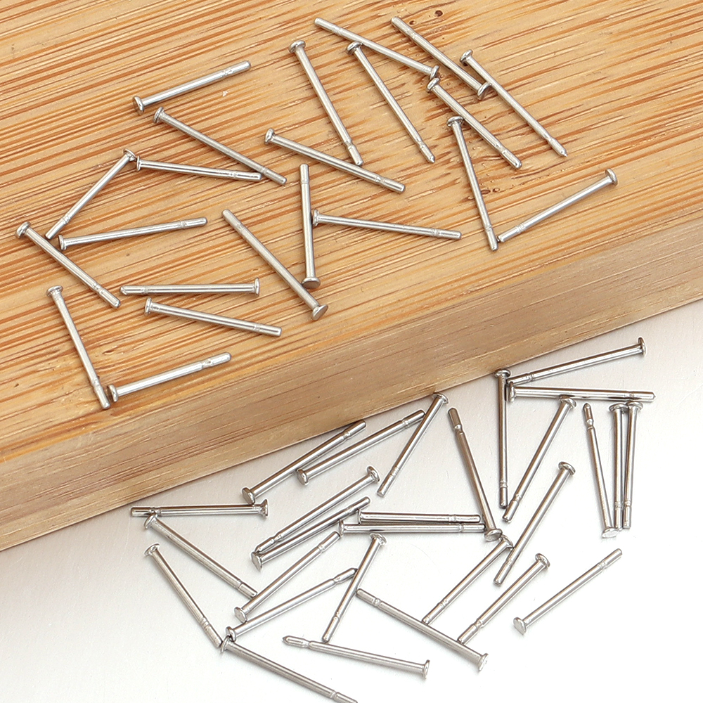 200pcs/lot 316 Stainless Steel - Jewelry Making Head Pins ulasan dan harga