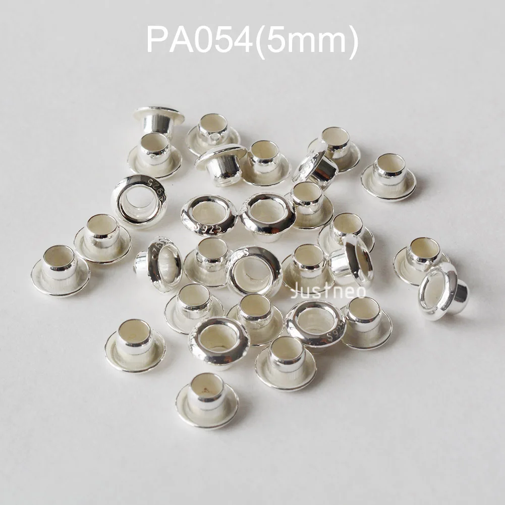925 Sterling Silver Grommet Ey - Jewelry Making Rivets ulasan dan harga