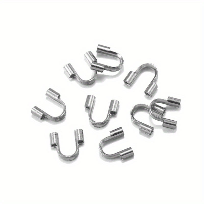 100-300pcs 3X4mm Wire Protecto - Jewelry Making Yarn ulasan dan harga